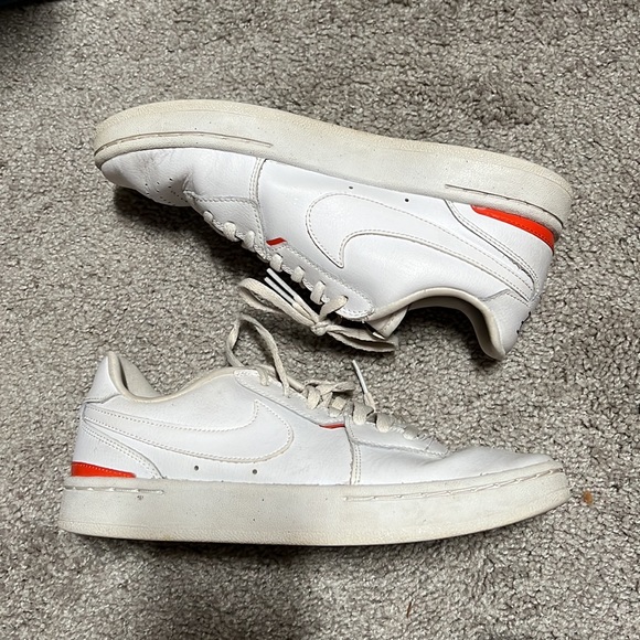 Nike Court Blanc Sneakers Size 7 - Picture 2 of 4